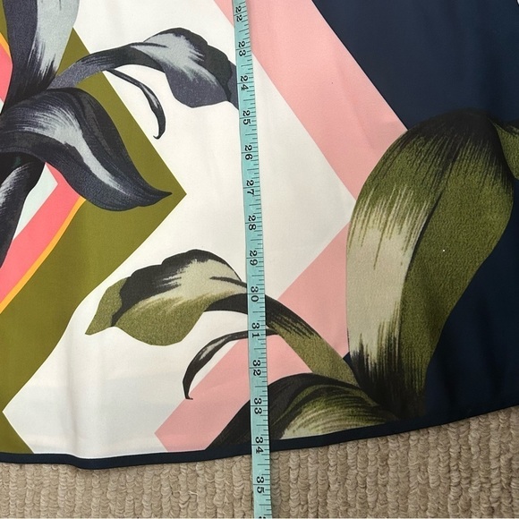 Ted Baker London Pink and Green Floral Mini Dress - Picture 15 of 15